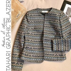 Arthur S. Levine Tahari Graphic Blazer